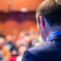 Members at a press conference